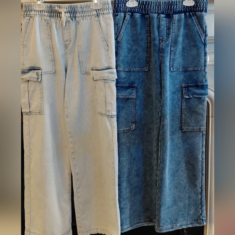 Vanilla Star Blue and Cream Denim